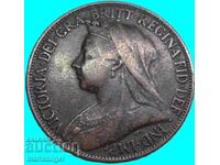 Great Britain 1 Farthing 1900 Victoria