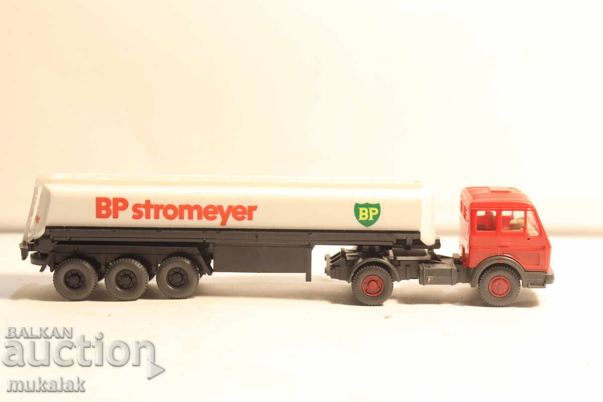 WIKING H0 1/87 BP MERCEDES CAMION CISTERNĂ MODEL MAȘINUȚĂ - 5