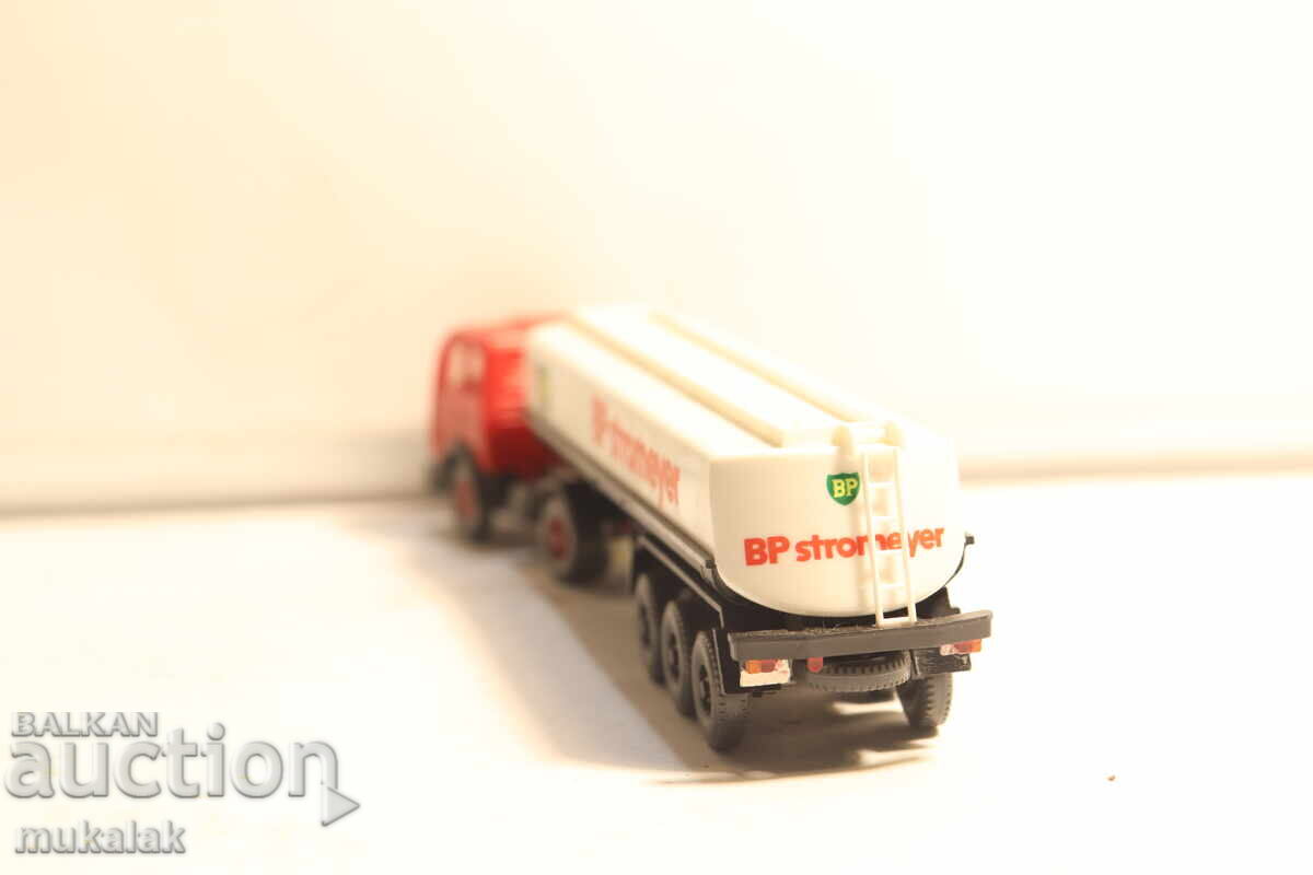 WIKING H0 1/87 BP MERCEDES CAMION CISTERNĂ MODEL MAȘINUȚĂ - 6