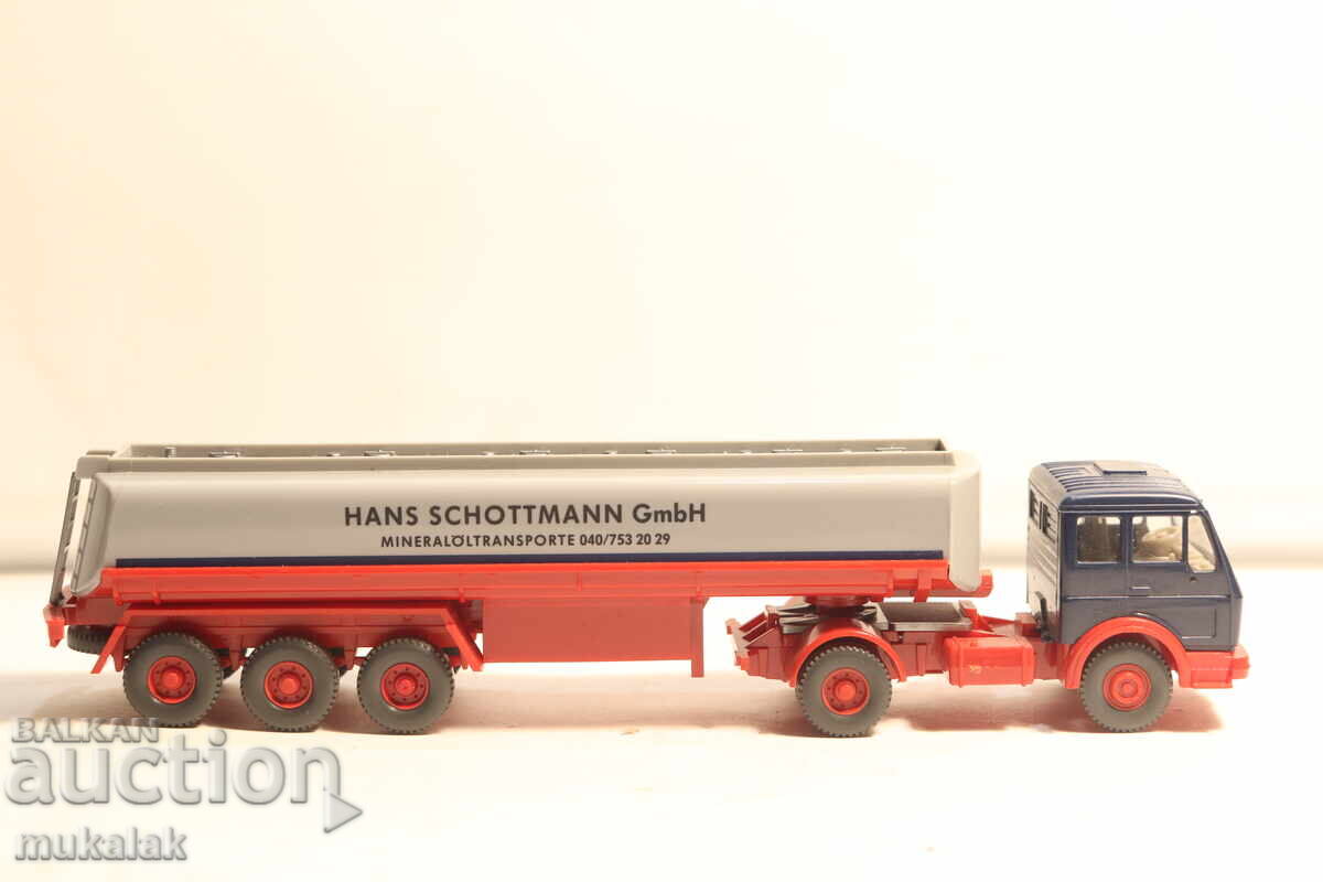 WIKING H0 1/87 MERCEDES CAMION CISTERNĂ MODEL MAȘINUȚĂ - 6