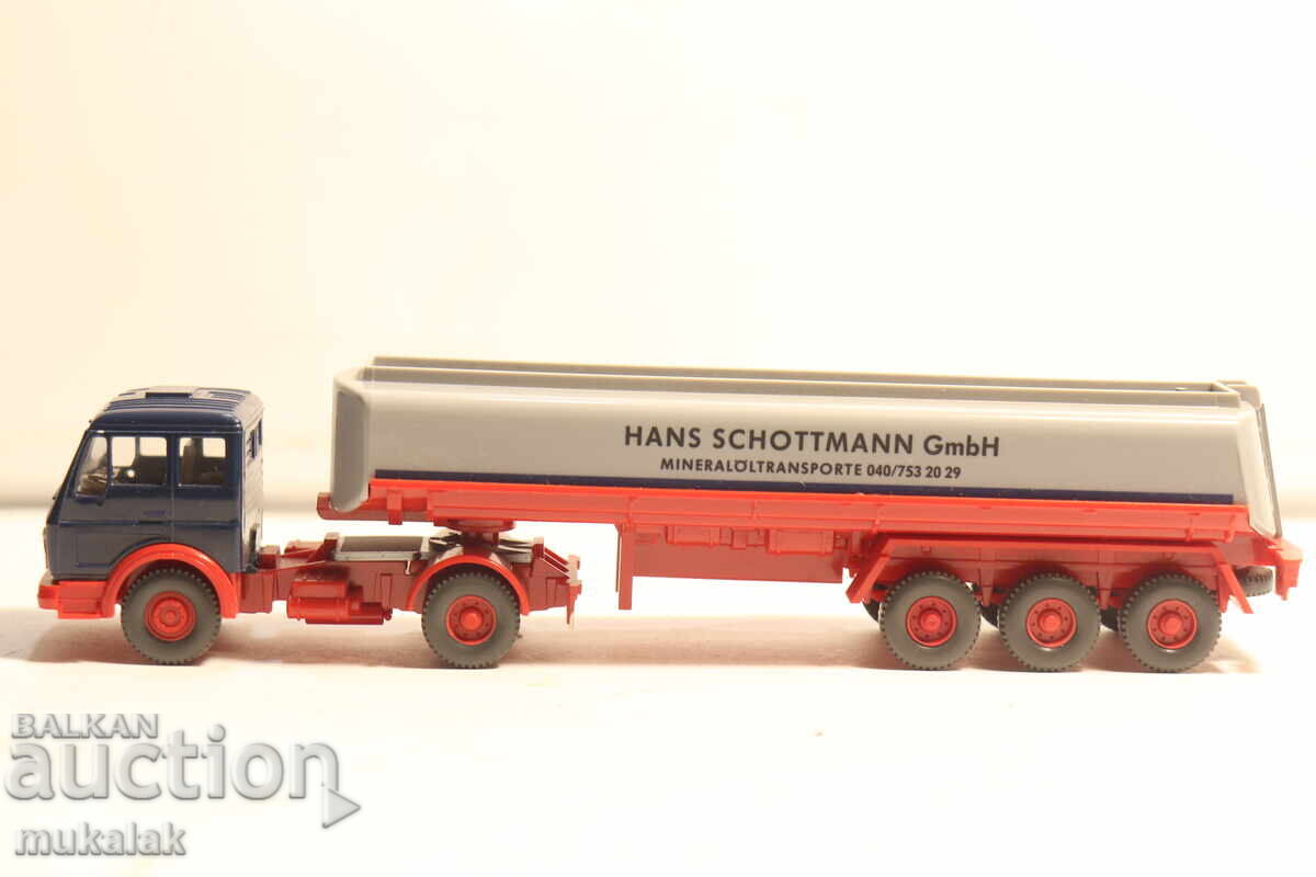 WIKING H0 1/87 MERCEDES CAMION CISTERNĂ MODEL MAȘINUȚĂ