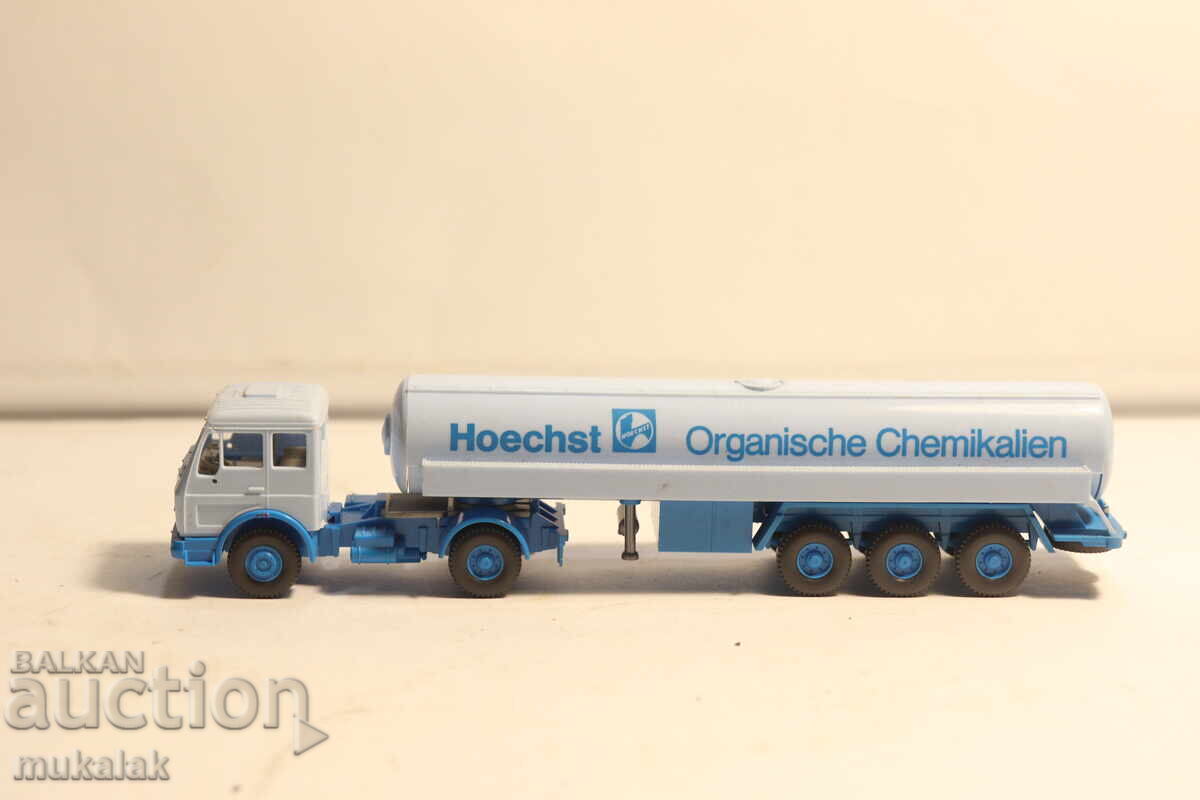 WIKING H0 1/87 MERCEDES CAMION CISTERNĂ MODEL MAȘINUȚĂ
