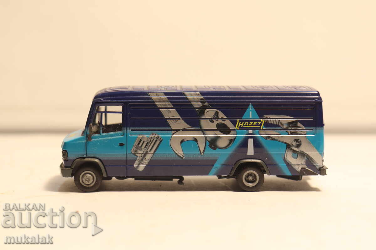 HERPA 1/87 H0 MERCEDES BENZ 609 711 HAZET MODEL MAȘINUȚĂ