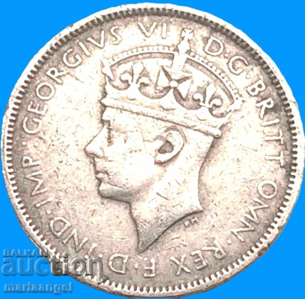 3 Pence 1946 Africa de Vest George al VI-lea - 6