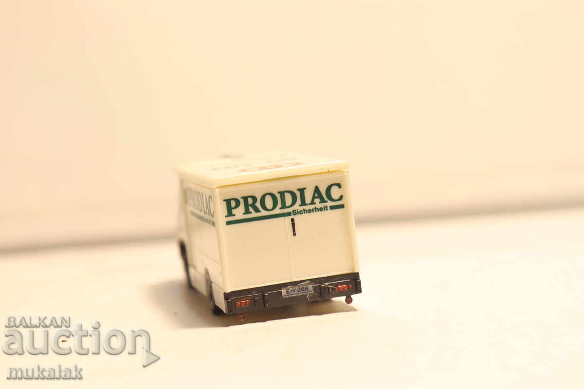 HERPA 1/87 H0 MERCEDES VARIO MODEL AUTO BLINDAT PENTRU TRANSPORT VALORI - 6