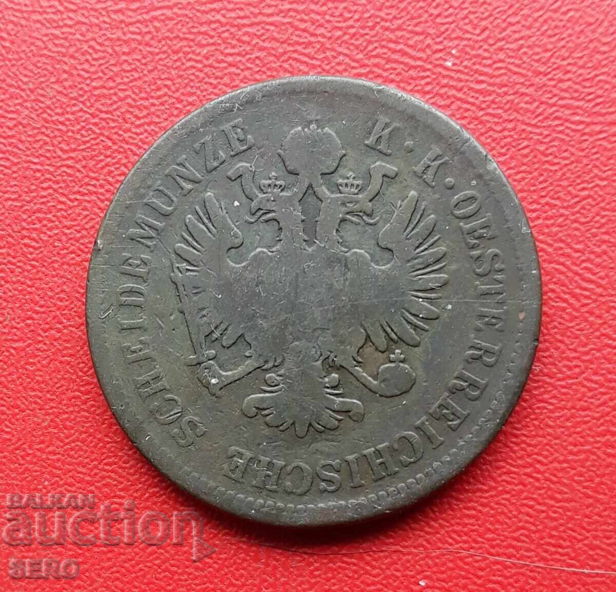 Austria-Hungary-4 kreuzer 1860 B-Kremnitz with price € 1.51 | 2.95 BGN