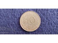 France 10 centimes 1988