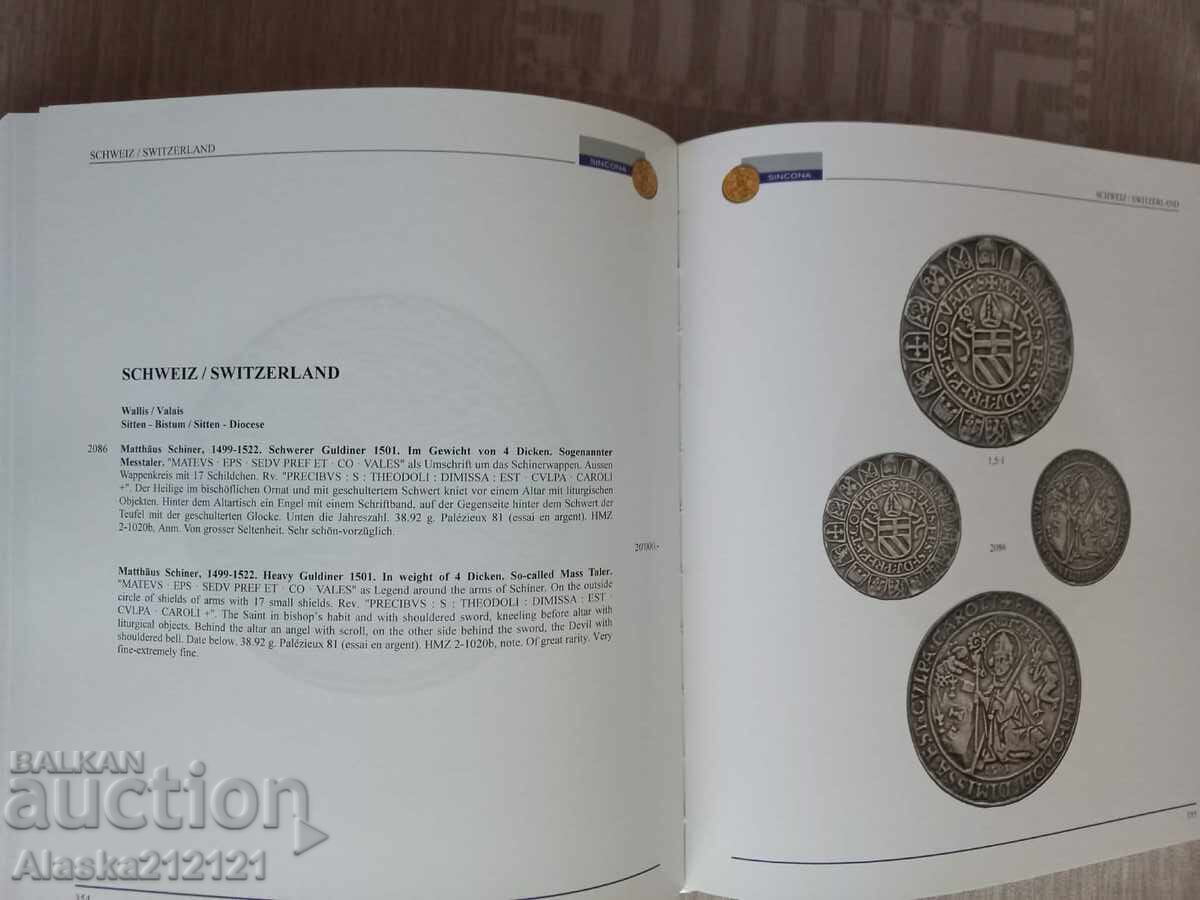 Livrarea Numismatică - Catalog de licitații pentru monede - Rarități