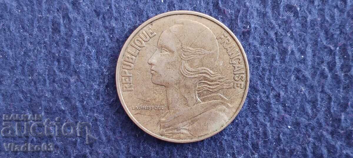 Франция 20 сантима 1978 с цена € 0.19 | 0.37 лв.