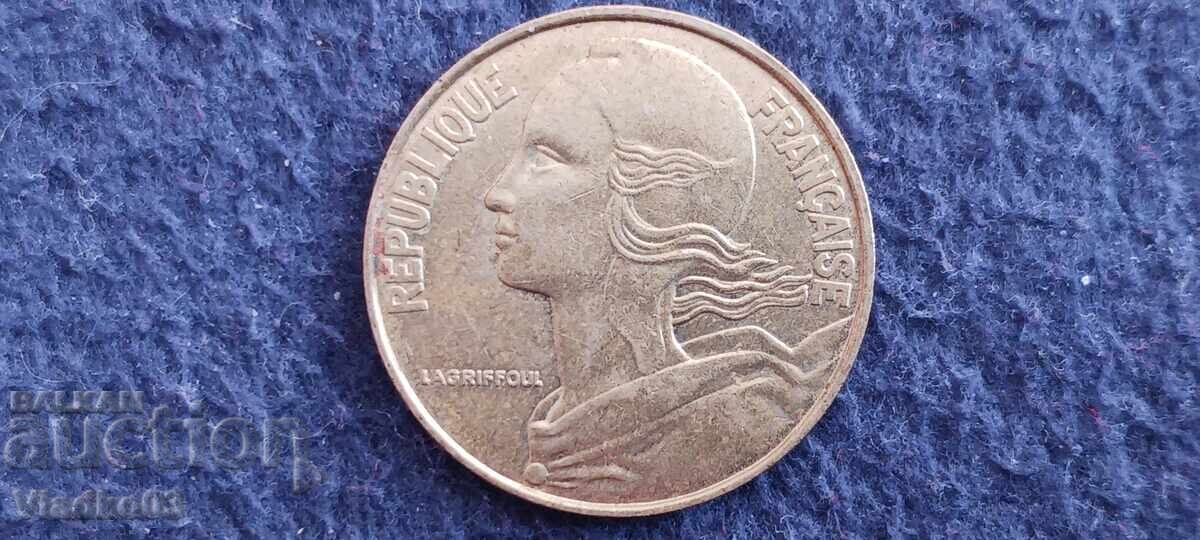 Franța 20 de cenți 1988 cu preț € 0.19 | 0.37 BGN