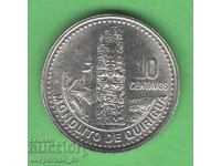 (¯`'•.¸ 10 centavos 2000 GUATEMALA UNC- ¸.•'´¯)