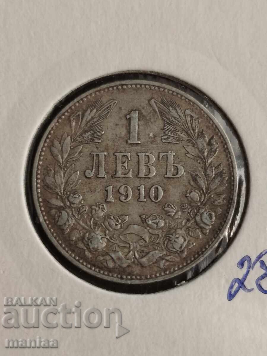 1 Lev 1910 Silver!