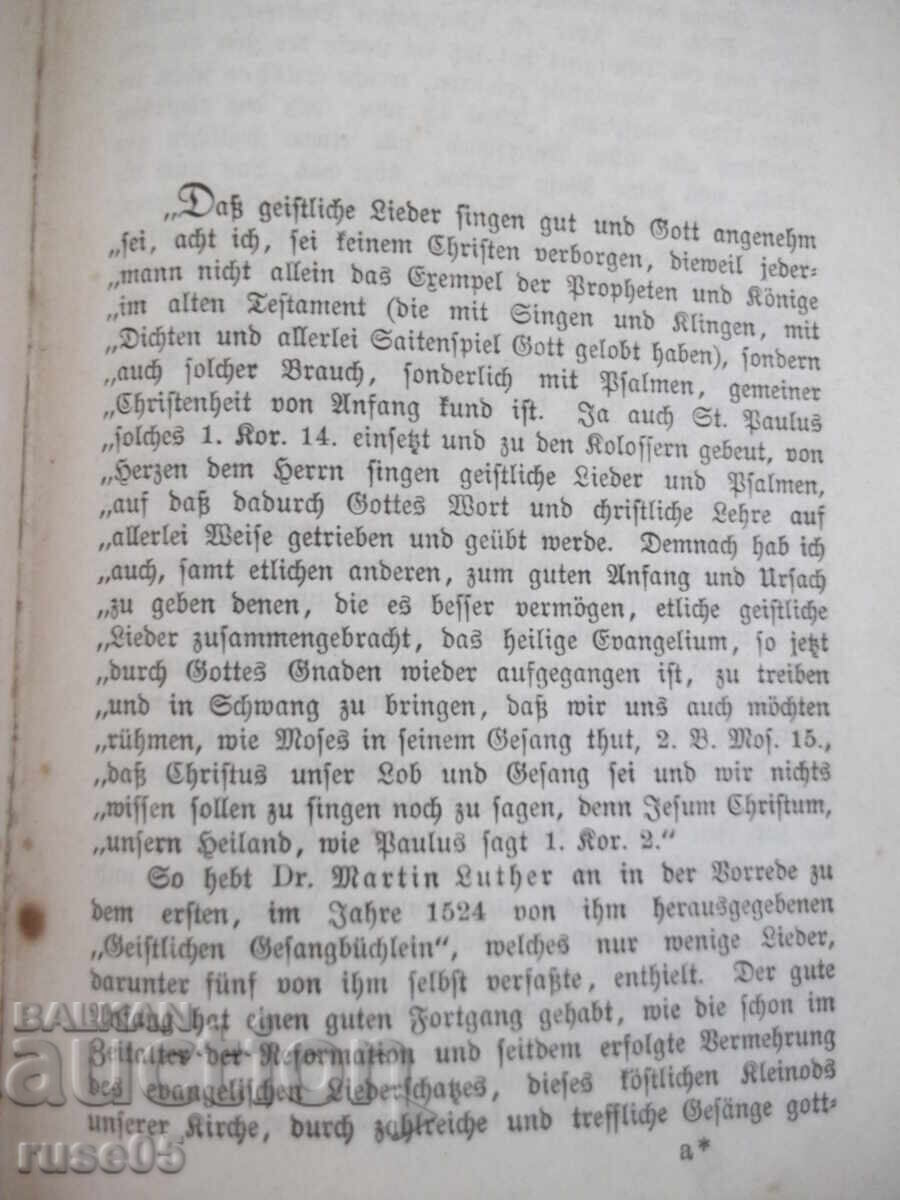 Licitație Carte "Gesangbuch für die evangelisch-lutheris...."-540 pag