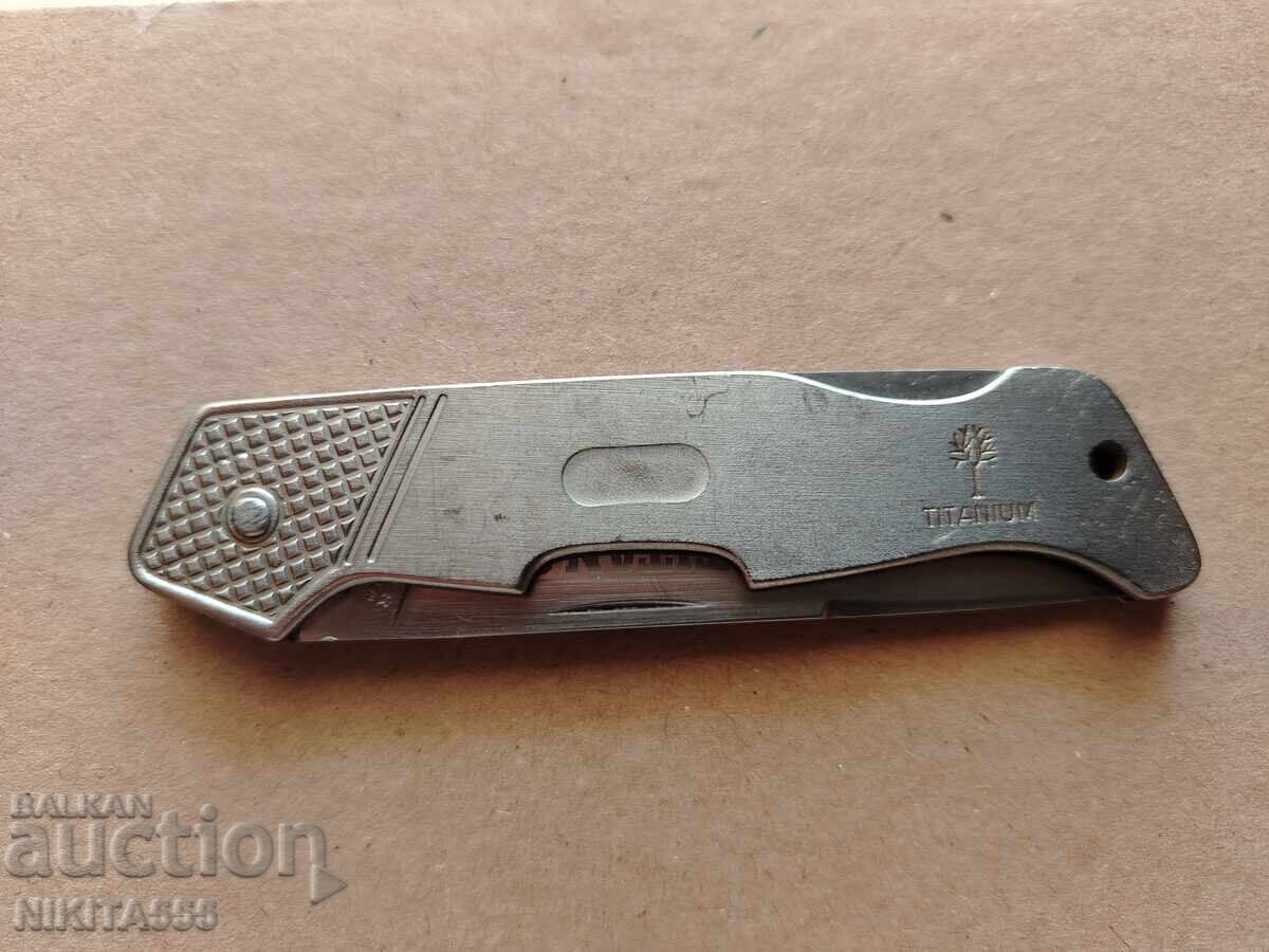BRICEAG PLIABIL, CUȚIT, BOKER TITAN 1 TITANIUM