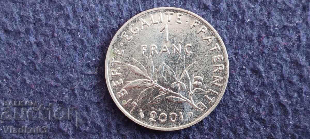 Γαλλία 1 φράγκο 2001