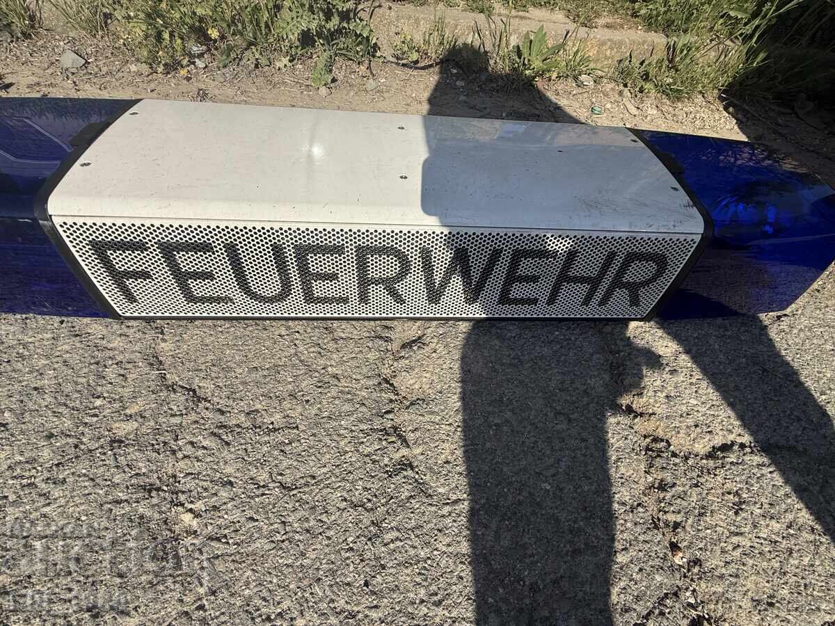 Delivery of Fire truck siren