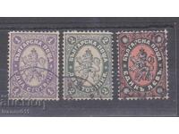 ΒΟΥΛΓΑΡΙΑ - ΜΕΓΑΛΟ ΛΙΟΝΤΑΡΙ - ΙΙ - 1886 - KBM Αρ. 28-30