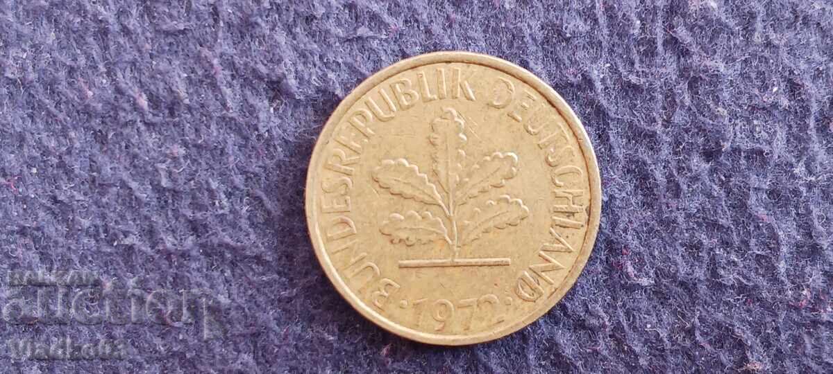 Germania 5 pfennig 1970 F cu preț € 0.11 | 0.22 BGN
