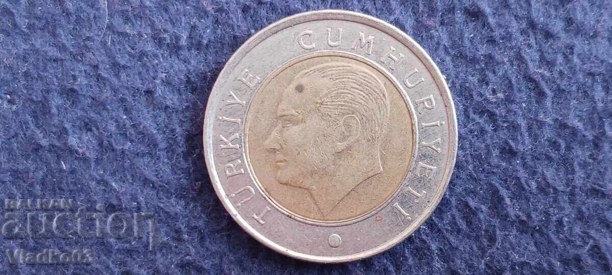 Turcia 50 kuruș 2010 cu podul peste Bosfor cu preț € 0.14 | 0.27 BGN