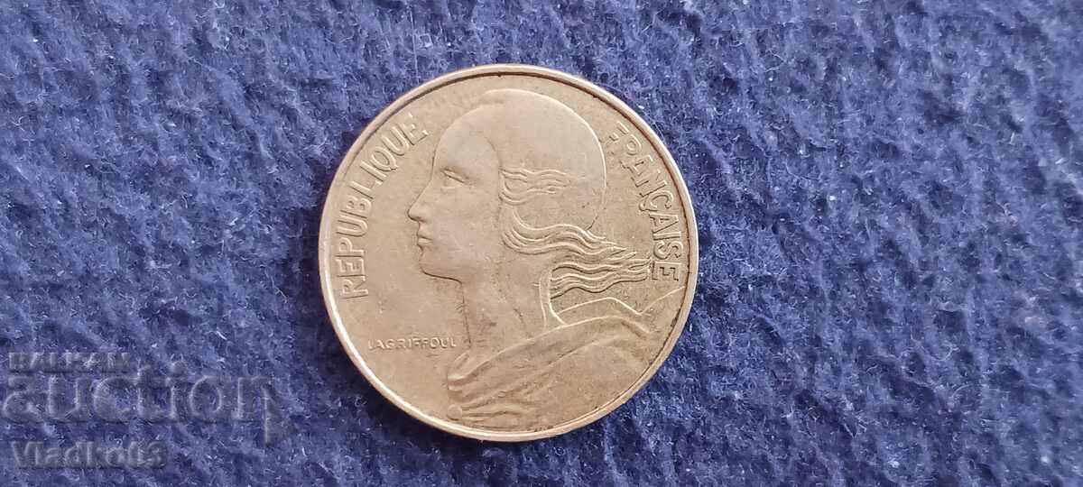 Franta 10 centimes 1975 cu preț € 0.14 | 0.27 BGN