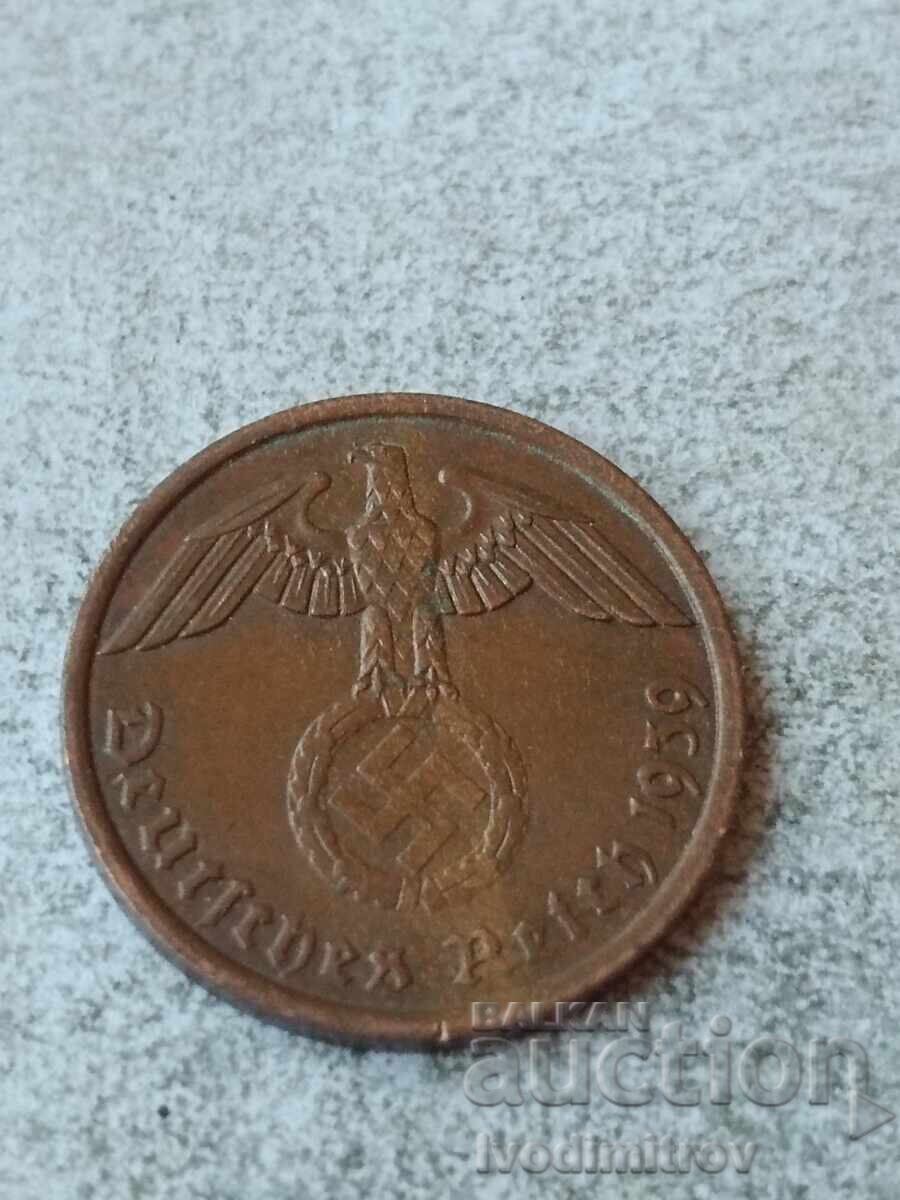 Германия 2 райхспфенинга 1939 A с цена € 1.74 | 3.40 лв.