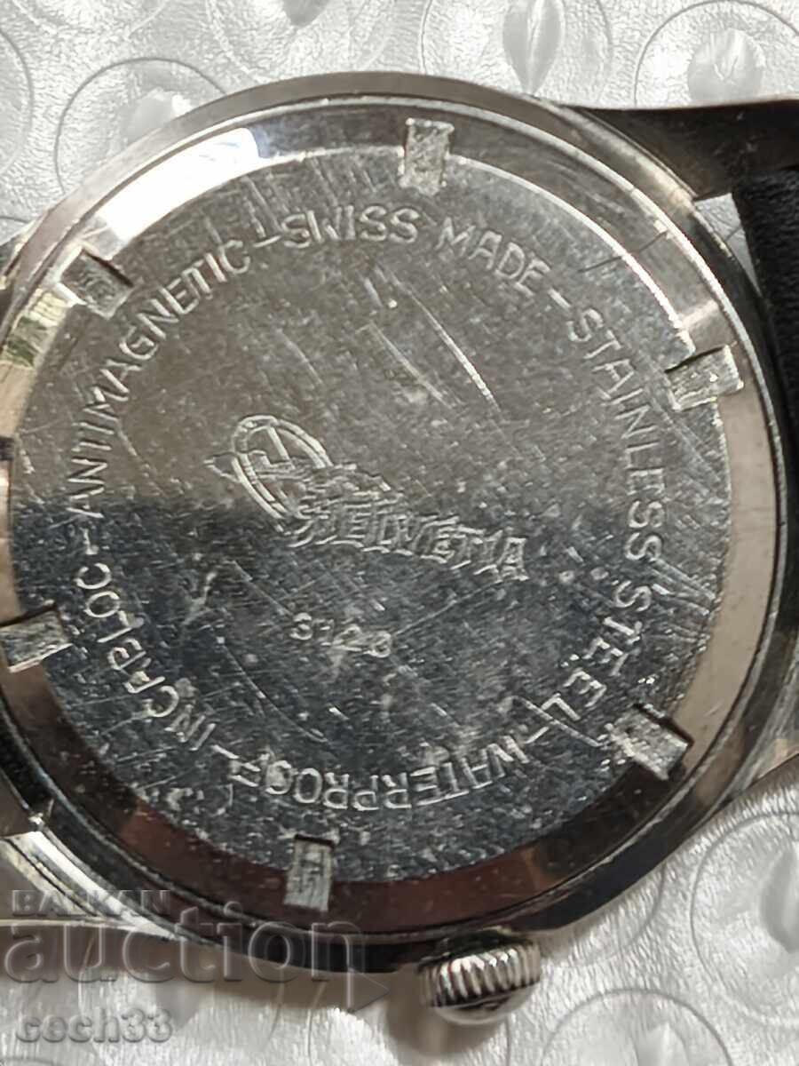 Licitație Ceas vintage Helvetia. Rezistent la apă. Funcțional