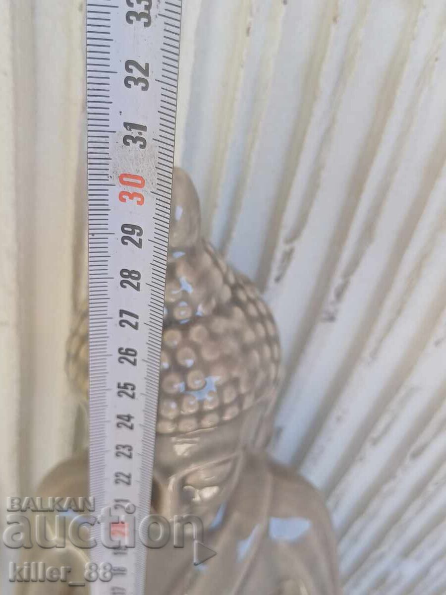 Buddha din porțelan cu efect de crăpare - 5