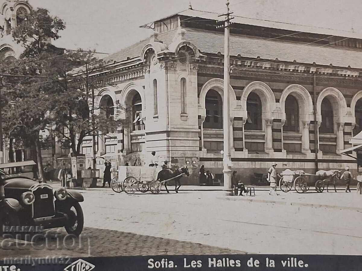 Licitație Carte poștală foto Sofia 1927 Halile
