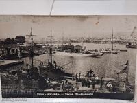 Φωτογραφία καρτ ποστάλ Βάρνα 1933 Λιμάνι Γενική άποψη