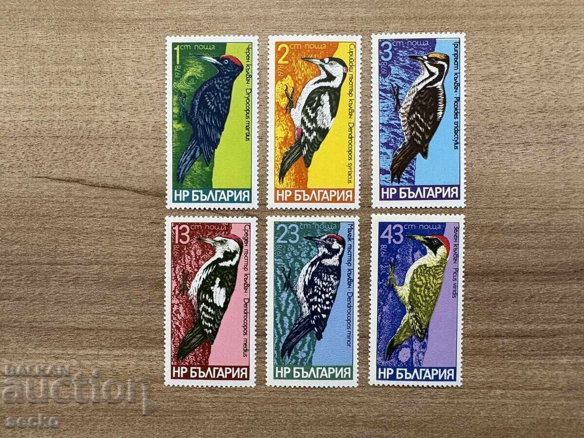 България - Кълвачи (1978) MNH