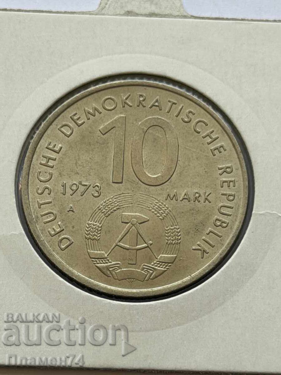 10 mărci 1973 RDG Festivalul Mondial al Tineretului și Studenților