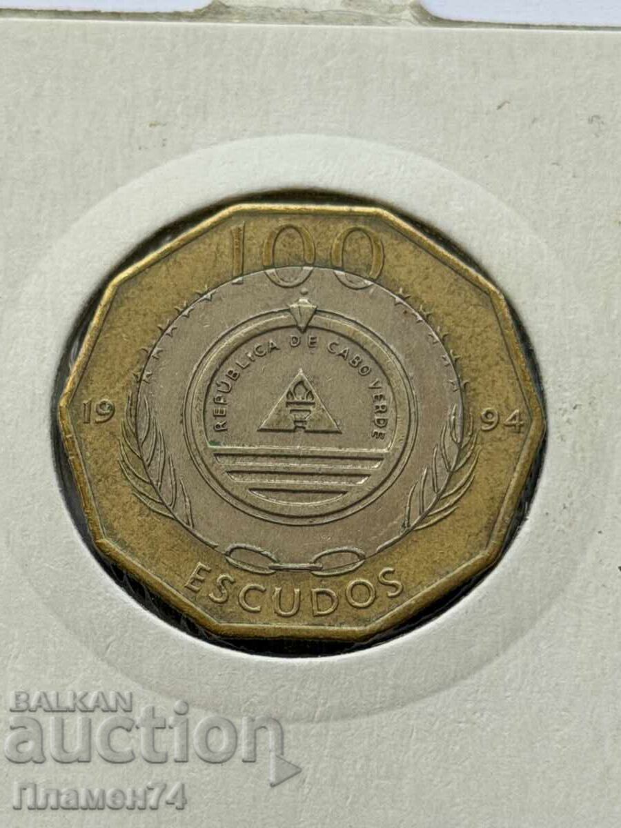 100 escudos 1994 Capul Verde 100 escudos 1994 Capul Verde