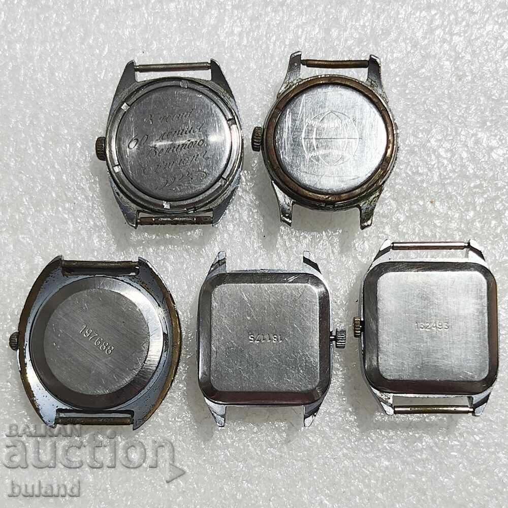 ΠΑΡΤΙΔΑ από 5 Σοβιετικά Ρολόγια Raketa ΕΣΣΔ Raketa USSR BZC με τιμή € 0.01 | 0.02 BGN