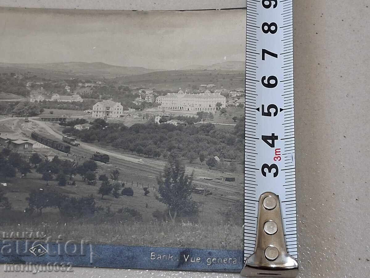 Снимка пощенска картичка Банкя 1928 г Общ изглед - 6