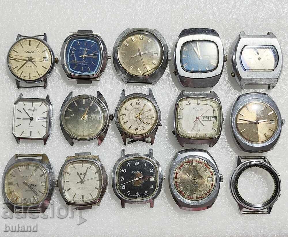LOT de 15 ceasuri sovietice Poljot URSS BZC