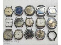 ЛОТ от 15 Съветски Часовника Полет СССР Poljot USSR БЗЦ