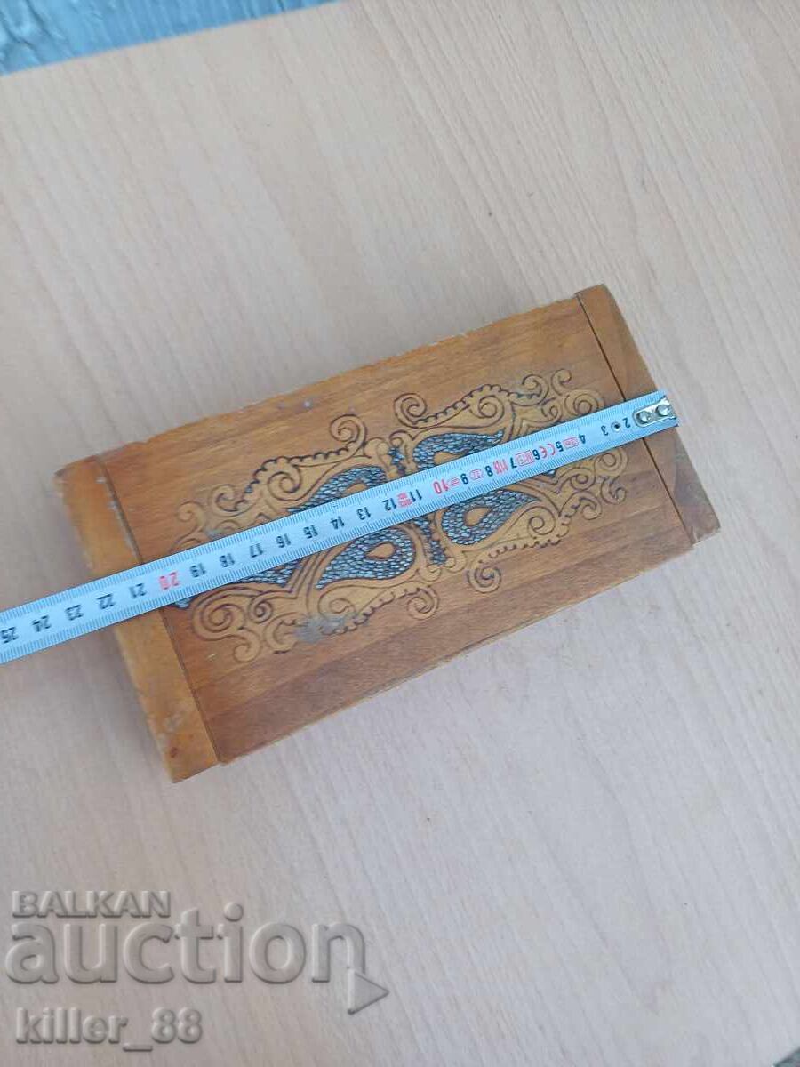 Auction  Old wooden box