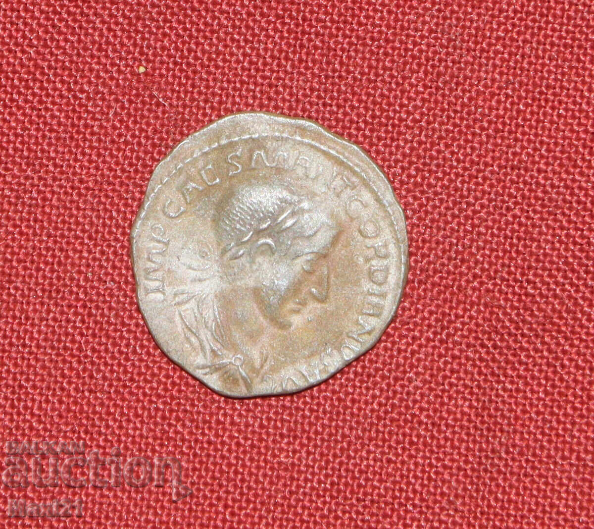 Monedă replică Roma Gordian III argint