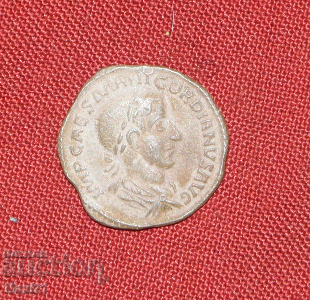 Monedă replică Roma Gordian III argint cu preț € 35.00 | 68.45 BGN Monedă replică Roma Gordian III argint cu preț € 35.00 | 68.45 BGN