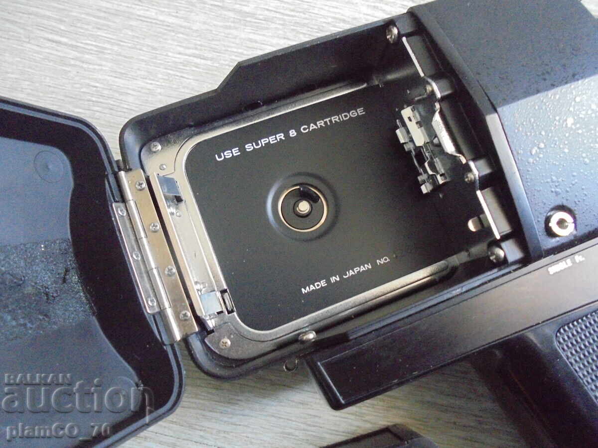 Nr. 8579 Cameră de filmat vintage NALCOM Super 8 + geantă originală - 5