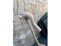 ГЕГА ОВЧАРКИ КРИВАК РЪЧНО ПРАВЕНА ГАБЪР И ЛЕСКА- 145 СМ