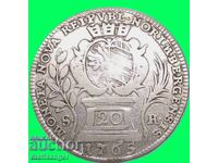 20 Kreuzer 1765 Germany Nuremberg - USA