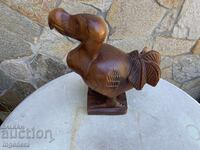 ΞΥΛΟΓΛΥΠΤΟ ΔΙΑΚΟΣΜΗΤΙΚΟ ΦΙΓΟΥΡΑ ΣΚΑΛΙΣΤΟ ΑΓΑΛΜΑΤΙΔΙΟ ΓΛΥΠΤΟ ΠΟΥΛΙ ΝΤΟΝΤΟ