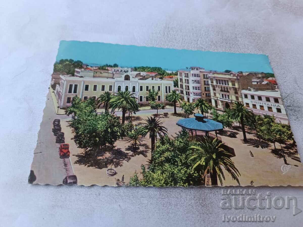 Π Sidi-Bel-Abbes Η Πλατεία Carnot και το Δικαστήριο