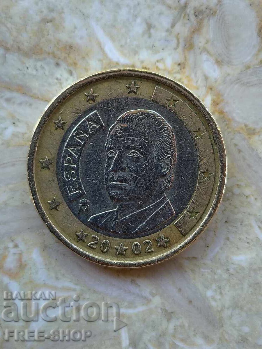 1 ευρώ Ισπανία 2002