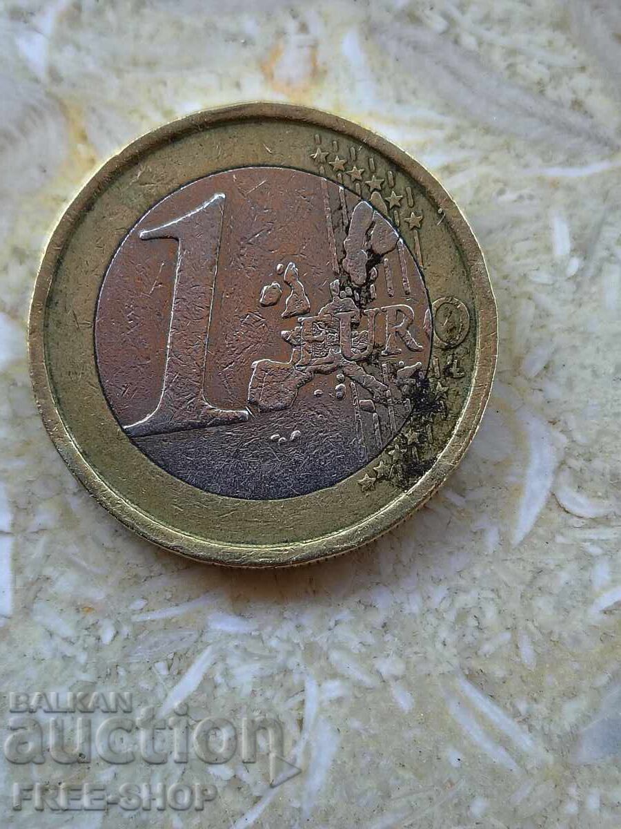 1 euro 2002 cu preț € 2.99 | 5.85 BGN