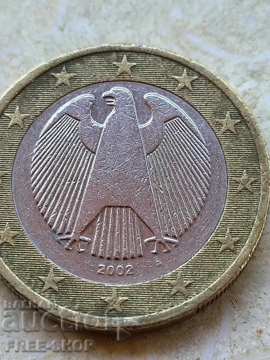 1 euro 2002 Germania litera A