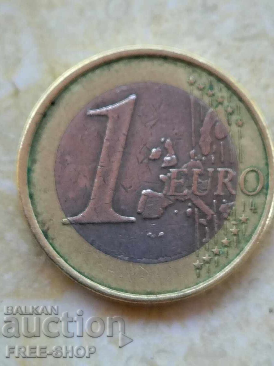 1 ευρώ 2002 Γερμανία γράμμα J με τιμή € 4.99 | 9.76 BGN