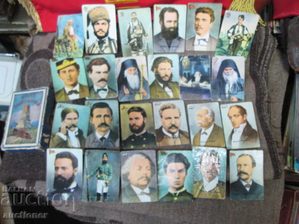 Auction  OLD PLAYING CARDS OUR NATIONAL REVIVAL FIGURES