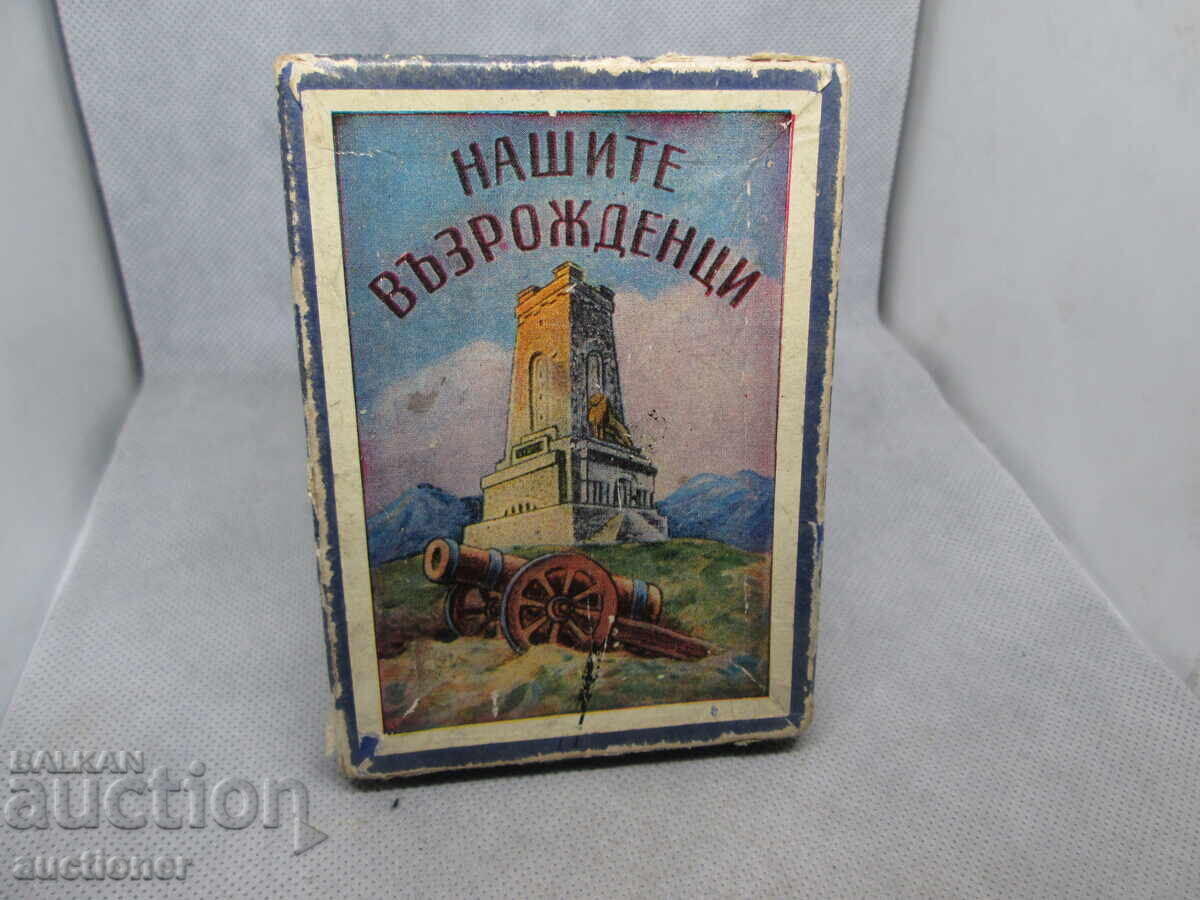 OLD PLAYING CARDS OUR NATIONAL REVIVAL FIGURES